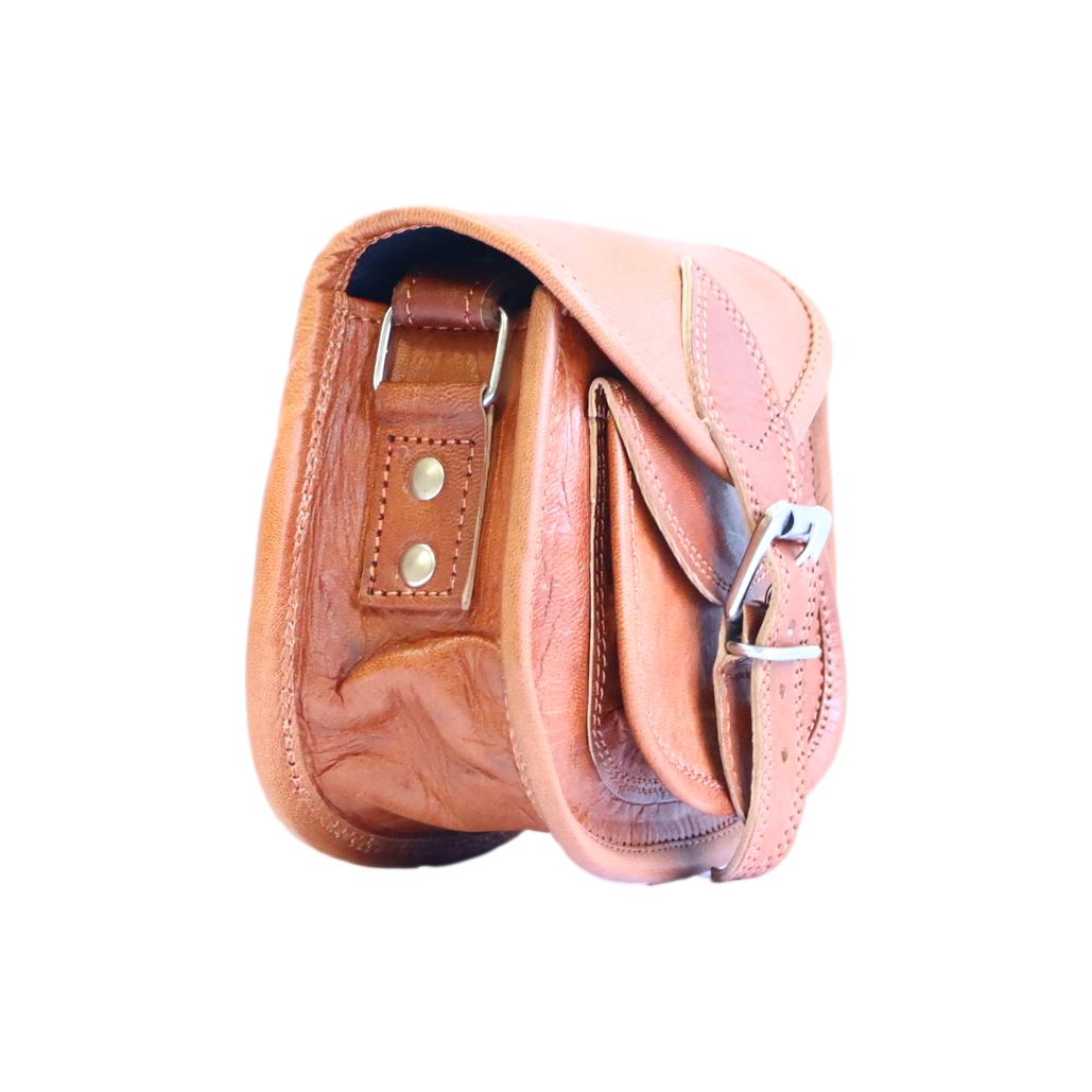 Sac Bandoulière Femme Vintage Brun Cuir PU Ajouré - Dimensions 28x21x8 Cm, Neuf Avec étiquettes, Style Rétro